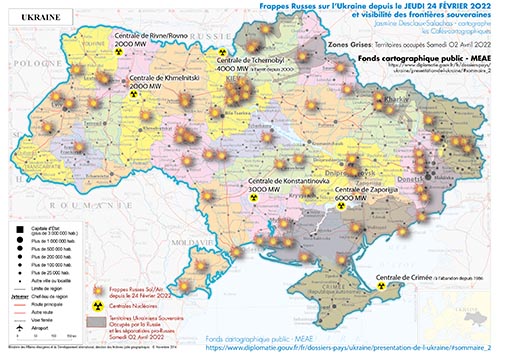 Ukraine en cartes