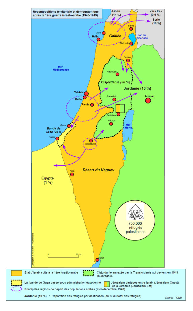 La territoriale et démographique après la 1ère guerre